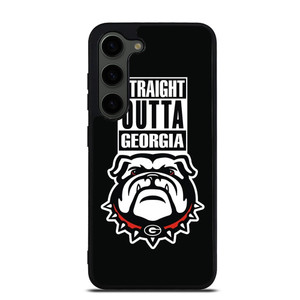 GEORGIA BULLDOGS UGA STRAIGHT OUTTA Samsung Galaxy S23 Plus Case