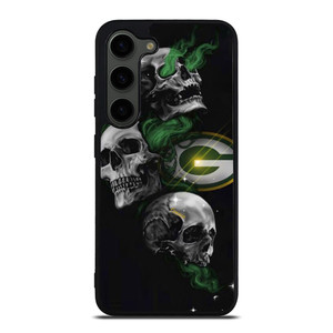 GREEN BAY PACKERS SKULLS AREA Samsung Galaxy S23 Plus Case