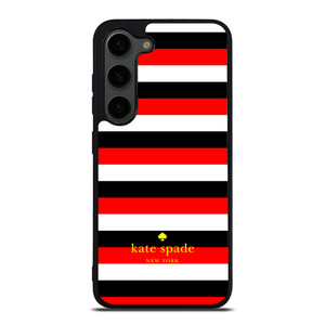 KATE SPADE PATTERN RED BLACK Samsung Galaxy S23 Plus Case KATE SPADE PATTERN RED BLACK Samsung Galaxy S23 Plus Case