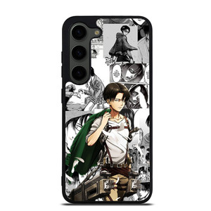 LEVI ACKERMAN CARTOON MANGA ATTACK ON TITAN Samsung Galaxy S23 Plus Case