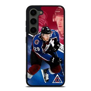 NATHAN MACKINNON 29 COLORADO AVALANCHE Samsung Galaxy S23 Plus Case