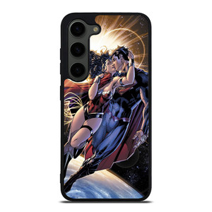 SUPERMAN KISSING WONDER WOMAN Samsung Galaxy S23 Plus Case