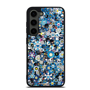 TAKASHI MURAKAMI FLOWERS BLUE Samsung Galaxy S23 Plus Case