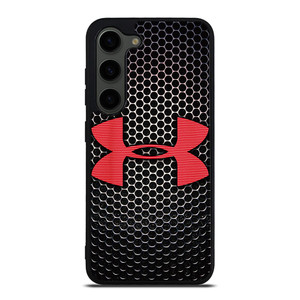 UNDER ARMOUR BLACK SYMBOL RED Samsung Galaxy S23 Plus Case