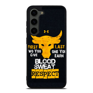 UNDER ARMOUR PROJECT ROCK BLOOD SWEAT Samsung Galaxy S23 Plus Case