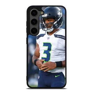 WILSON SEATTLE SEAHAWKS WHITE JERSEY Samsung Galaxy S23 Plus Case