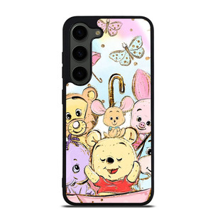 WINNIE THE POOH AND FRIENDS UMBRELA Samsung Galaxy S23 Plus Case WINNIE THE POOH AND FRIENDS UMBRELA Samsung Galaxy S23 Plus Case