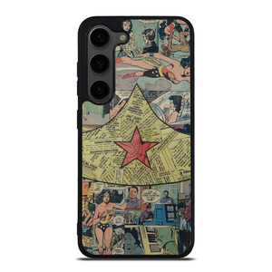 WONDER WOMAN COLLAGE Samsung Galaxy S23 Plus Case WONDER WOMAN COLLAGE Samsung Galaxy S23 Plus Case