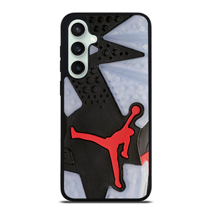 AIR JORDAN BLACK RED SOLE Samsung Galaxy S23 FE Case AIR JORDAN BLACK RED SOLE Samsung Galaxy S23 FE Case