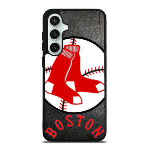 BOSTON RED SOX BASEBALL METAL LOGO Samsung Galaxy S23 FE Case