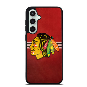 CHICAGO BLACK HAWKS RED LOGO Samsung Galaxy S23 FE Case