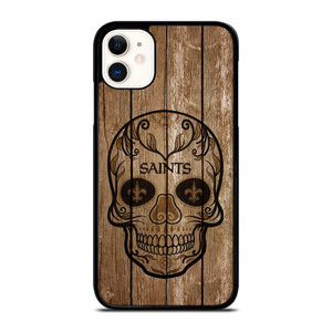 NEW ORLEANS SAINTS SKULL 2 iPhone 11 Case