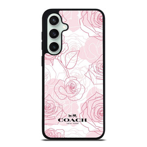COACH NEW YORK PINK ROSES Samsung Galaxy S23 FE Case