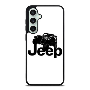 JEEP BLACK LOGO Samsung Galaxy S23 FE Case