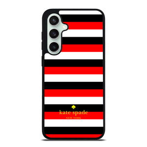 KATE SPADE PATTERN RED BLACK Samsung Galaxy S23 FE Case