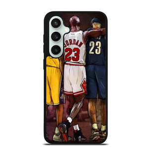 KOBE BRYANT MICHAEL JORDAN LEBRON JAMES Samsung Galaxy S23 FE Case KOBE BRYANT MICHAEL JORDAN LEBRON JAMES Samsung Galaxy S23 FE Case
