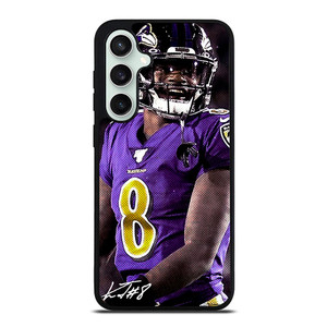 LAMAR JACKSON BALTIMORE RAVENS SIGNATURE Samsung Galaxy S23 FE Case