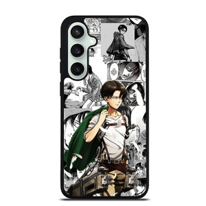 LEVI ACKERMAN CARTOON MANGA ATTACK ON TITAN Samsung Galaxy S23 FE Case LEVI ACKERMAN CARTOON MANGA ATTACK ON TITAN Samsung Galaxy S23 FE Case