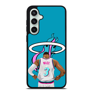MIAMI HEAT DWYANE WADE 3 BASKETBALL Samsung Galaxy S23 FE Case MIAMI HEAT DWYANE WADE 3 BASKETBALL Samsung Galaxy S23 FE Case