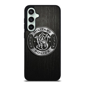 SMITH AND WESSON MILITARY POLICE METAL LOGO Samsung Galaxy S23 FE Case