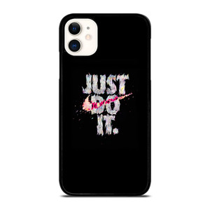 NIKE JUST DO IT COLORFUL ARTWORK iPhone 11 Case NIKE JUST DO IT COLORFUL ARTWORK iPhone 11 Case