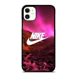 NIKE LOGO AURORA PURPLE iPhone 11 Case NIKE LOGO AURORA PURPLE iPhone 11 Case