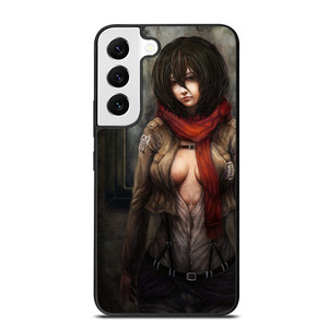 ATTACK ON TITAN MIKASA ACKERMAN DARK Samsung Galaxy S22 Case