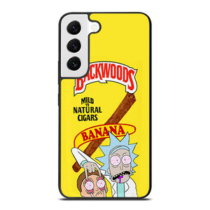 BACKWOODS RICK AND MORTY YELLOW Samsung Galaxy S22 Case