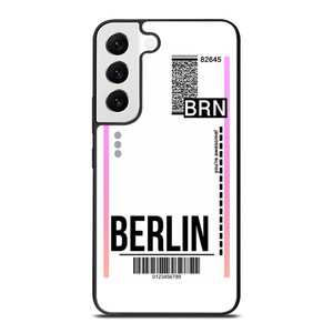 BERLIN BOARDING PASS Samsung Galaxy S22 Case BERLIN BOARDING PASS Samsung Galaxy S22 Case