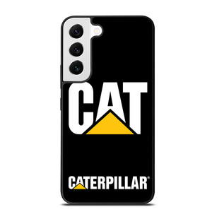 CAT CATERPILLAR BLACK LOGO Samsung Galaxy S22 Case
