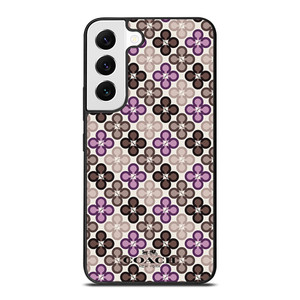 COACH NEW YORK DESIGN PATERN Samsung Galaxy S22 Case