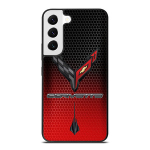 CORVETTE CHEVY STINGRAY LOGO RED Samsung Galaxy S22 Case