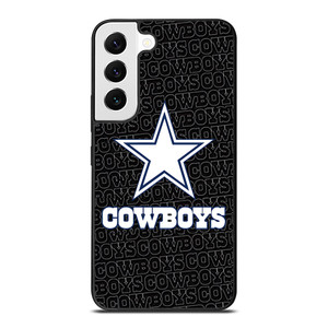 DALLAS COWBOYS FOOTBALL BLACK WALL Samsung Galaxy S22 Case