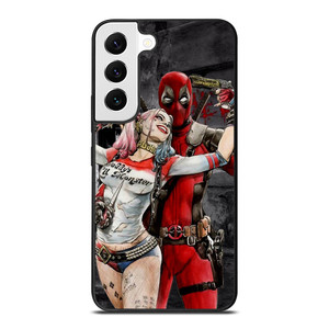DEADPOOL HARLEY QUINN ART LOVE Samsung Galaxy S22 Case