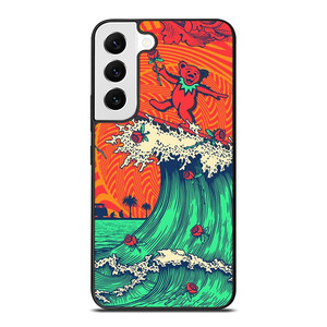 Grateful Dead Band iPhone 12 Rubber Black Samsung Galaxy S22 Case