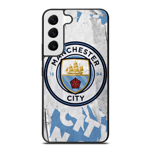 MANCHESTER CITY FOOTBALL ART LOGO Samsung Galaxy S22 Case