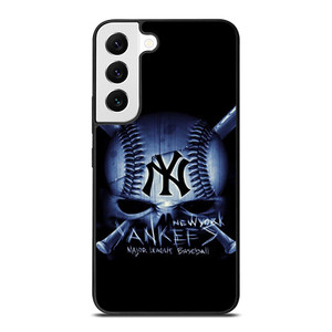NEW YORK YANKEES BASEBALL SKULL Samsung Galaxy S22 Case NEW YORK YANKEES BASEBALL SKULL Samsung Galaxy S22 Case