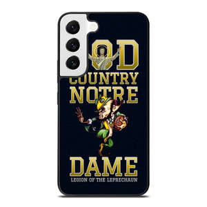 NOTRE DAME FIGHTING GOD COUNTRY Samsung Galaxy S22 Case