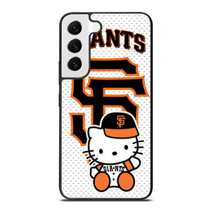 SAN FRANCISCO GIANTS MLB HELLO KITTY Samsung Galaxy S22 Case SAN FRANCISCO GIANTS MLB HELLO KITTY Samsung Galaxy S22 Case