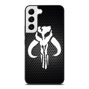 STAR WARS MANDALORIAN LOGO CARBON Samsung Galaxy S22 Case