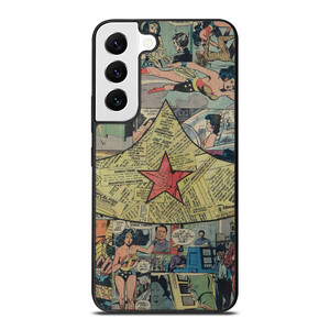 WONDER WOMAN COLLAGE Samsung Galaxy S22 Case