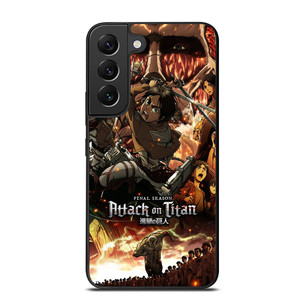 ATTACK ON TITAN ALL CHARACTER FINAL SEASON Samsung Galaxy S22 Plus Case