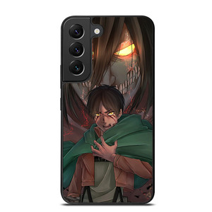 ATTACK ON TITAN EREN YEAGER ANIME MANGA Samsung Galaxy S22 Plus Case