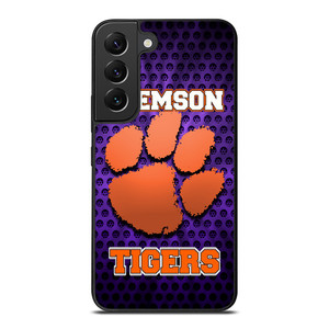 CLEAMSON TIGERS FOOTBALL LOGO PURPLE Samsung Galaxy S22 Plus Case CLEAMSON TIGERS FOOTBALL LOGO PURPLE Samsung Galaxy S22 Plus Case