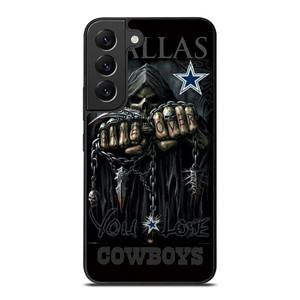 DALLAS COWBOYS SKULL YOU LOSE Samsung Galaxy S22 Plus Case