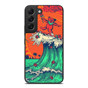 Grateful Dead Band iPhone 12 Rubber Black Samsung Galaxy S22 Plus Case