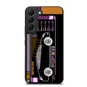 HONDA CIVIC DOHC VTEC Samsung Galaxy S22 Plus Case HONDA CIVIC DOHC VTEC Samsung Galaxy S22 Plus Case