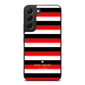 KATE SPADE PATTERN RED BLACK Samsung Galaxy S22 Plus Case