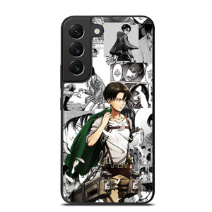 LEVI ACKERMAN CARTOON MANGA ATTACK ON TITAN Samsung Galaxy S22 Plus Case
