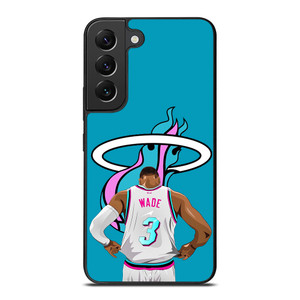 MIAMI HEAT DWYANE WADE 3 BASKETBALL Samsung Galaxy S22 Plus Case